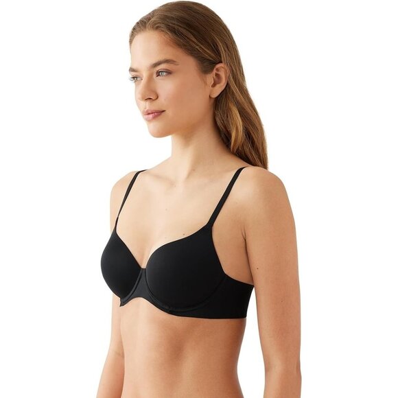 b.tempt'd by Wacoal 30DD Spotlight Underwire Contour T-Shirt Bra 953293 Black - Picture 3 of 8